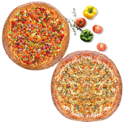 Deal of 2 medium pizza