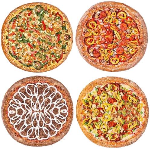 Deal of 4 medium pizza