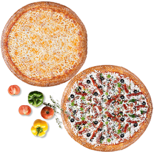 Deal of 2 large pizza