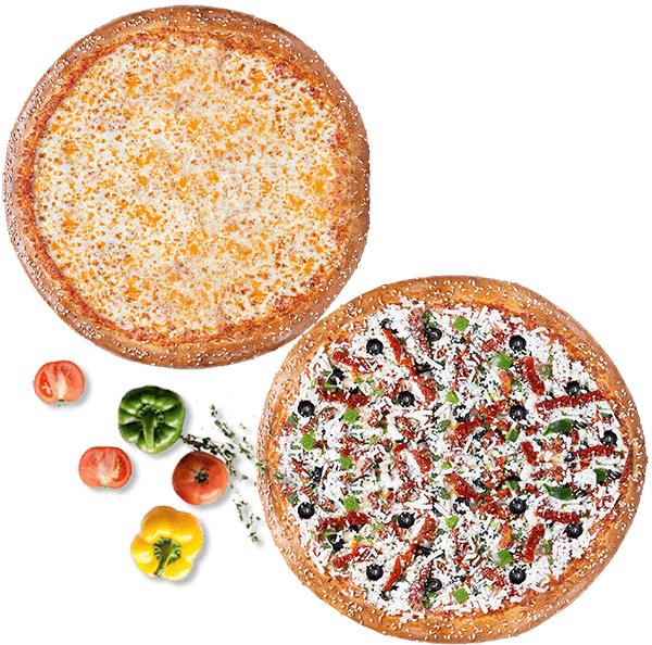 Deal of 2 large pizza